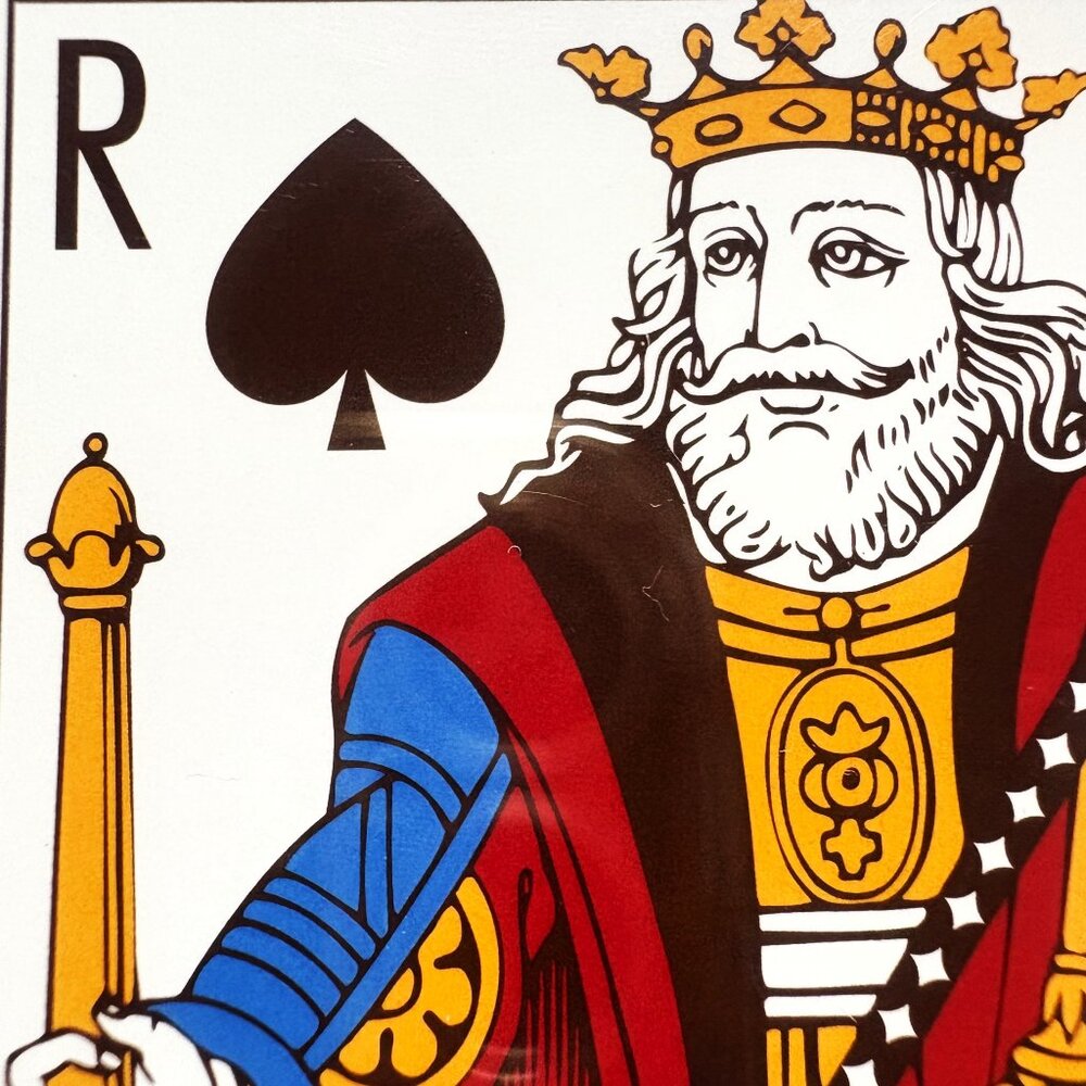 Louis Vuitton King of Spades Playing Card in Plastic Case with Microchip NWOT - Picture 2 of 11